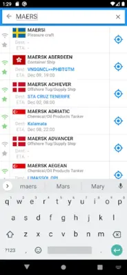 VesselFinder Free android App screenshot 19